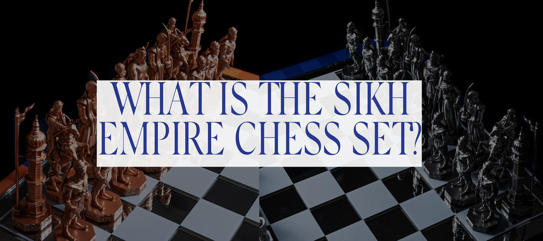 What is the Sikh Empire chess set?